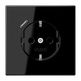 SCHUKO socket with USB type C LS1520-18CSW