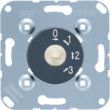 Rotary switch insert, 3-level switch 1101-4