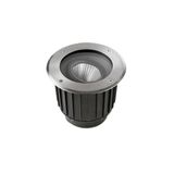 Structure IP65-IP67 Gea Cob LED Aluminium ø125mm Stainless steel AISI316 Aluminium AISI 316 stainless steel IK10