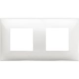 CLASSIA - COVER PLATE 2X2P WHITE