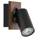 DECOR SPOT MERCURY BLACK 1x3.4W 927 DIM