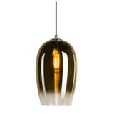 PANTILO OVAL PD, E27 pendant light, gold