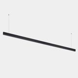 Lineal lighting system Infinite Slim Continuidad Pendant 2800mm 71.4 3000K CRI 90 DALI-2/PUSH Black IP40 8702lm