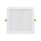 DURE 3 DOWNLIGHT 24W NW 230V 110DEG IP54 IK06 220X220X34 WHITE SQUARE INTEGRATED DRIVER