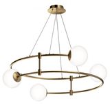 Modern Balance Pendant Lamp Gold