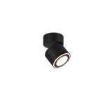 Taurus LED ceiling lamp 9 cm matt black