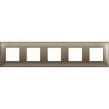 CLASSIA - COVER PLATE 2X5P TITANIUM METAL