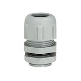 Ventilation gland, PG11, 5-10mm, PA6, light grey RAL7035, IP68