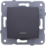 Karre Plus-Arkedia Dark Grey Illuminated Switch