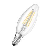 LED Retrofit CLASSIC B 5.5W 827 Clear E14