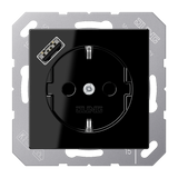 SCHUKO socket with USB type A A1520-18ASW