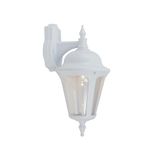 Latina E27 Wall Lantern White