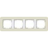 cov.fr. 4-g Gira E3 sand/p.white