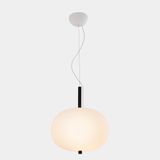 Pendant Ilargi Ø395 LED 21.4W 1684lm 2700K Madera Oscura