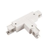 SPS 2 connector T left, white  SPECTRUM