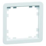 STANDARD centraalplaat genormd gat 55x55voor bv Somfy en Devireq, wit