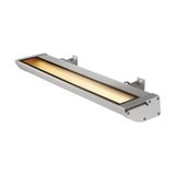 VANO WING SP DALI, Wall-mounted light grey 25W 1400lm 3000K CRI80 120° DALI