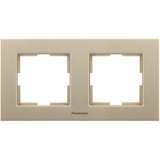 Karre Plus Accessory Bronze Two Gang Frame