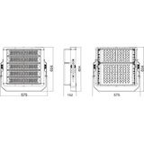 ECO HIGH POWER FLOODLIGHT 500W 857 N 68500LM BK