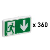 LOT DE 360 BAES D'EVACUATION SATI CONNECTE IP 43 REF. 062525