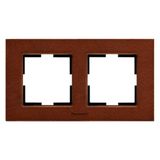 Karre Plus Accessory Wooden - Cherry Two Gang Frame