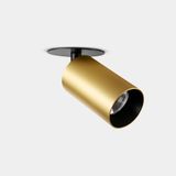 Spotlight Atom Recessed Ø52mm 8.2W LED warm-white 2700K CRI 90 8.2º Matte gold 428lm