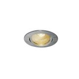 NEW TRIA 68 LED DL ROUND Set, 9W, 3000K, 38ø, alu brushed