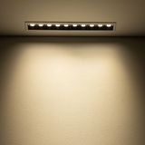 MINI LED WHITE 20W 3000K" RECESSED