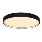 Aster LED Ceiling Flush Light 30W 2400Lm 3000ºK Black