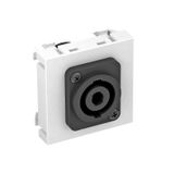 MTG-SON S RW1 Multimedia support, Speakon socket with screw connection 45x45mm
