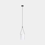 Pendant Attic Rectangular Shape E27 23W Black White