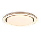 Atria LED ceiling lamp 48 cm matt black