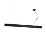 Linear Suspended L1700 4000K Black Station Ultra