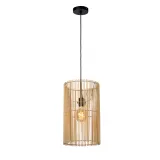 Lucide JANTINE - Pendant light - Ø 26 cm - 1xE27 - Light wood