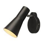 PHELIA, wall light, black, GU10, with switch