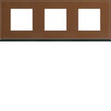 GALLERY FRAME 3x2 F. HORIZONTAL COFFEE LEATHER