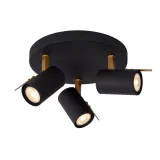 GRONY Ceiling Spotlight incl DTW  3xGu10/5W  Black