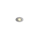 NEW TRIA MINI DL ROUND SET, Downlight, 3000K, alu brushed