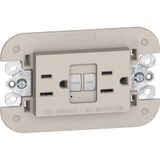 L.NOW - DUPLEX SOCKET GFC6 15A SAND