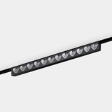 Bento 12 LEDS Wall Washer Low voltage 12W LED warm-white 2700K CRI 90 DALI Black 829lm