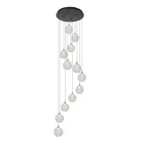 Lucide GISELA - Hanging lamp - Ø 61 cm - LED Dimming. - 12x3.6W 2700K - Transparent