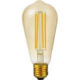 LED E27 Fila Rustika ST64x143 230V 400Lm 5W 922 AC Gold Dim