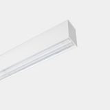 Lineal lighting system Infinite Pro 1136mm Recessed Batwing 30.38W LED neutral-white 4000K CRI 90 ON-OFF White IP44 3509lm