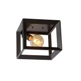 THOR Ceiling Light E27 L25 W25 H20cm Iron Grey