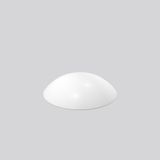 Replacement glass, moulded glass D 300 H 96 colour: white