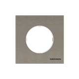 8671 OX Frame 1-gang - Stainless Steel 1gang Stainless steel - Skymoon