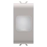 ANTI SATIN BLACK-OUT LAMP - 230V ac 50/60 Hz 1h - 1 MODULE - NATURAL SATIN BEIGE - CHORUSMART