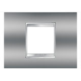 LUX PLATE 2-GANG CHROME GW16202MC