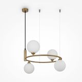 Modern Ring Pendant lamp Brass