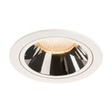 NUMINOS L DL 25,4W 2150lm 2700K 40ø 700mA LED white/chrom